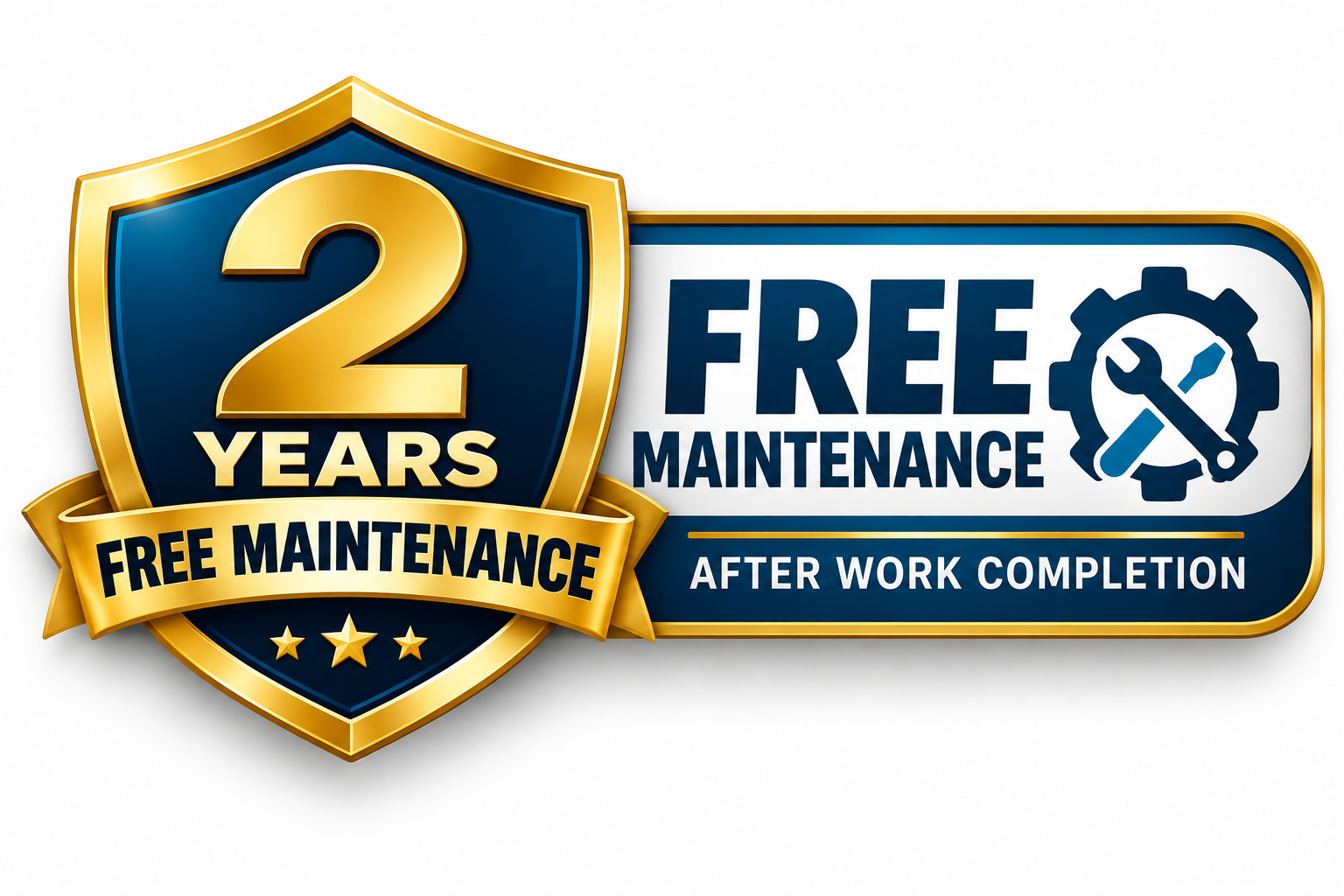 2 Years Free Maintenance